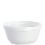 12oz White Foam Bowl USF 2005239