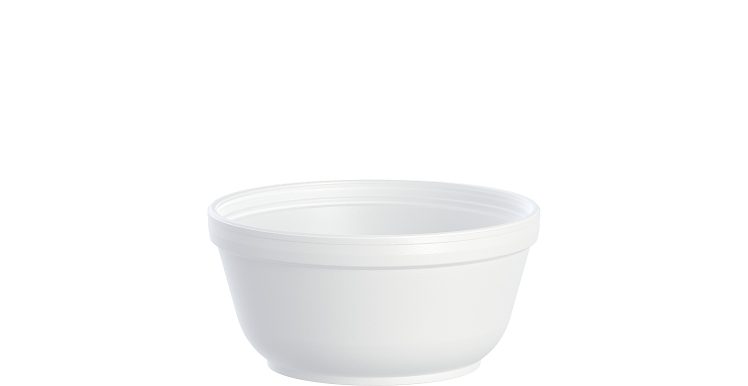 12oz White Foam Bowl USF 2005239