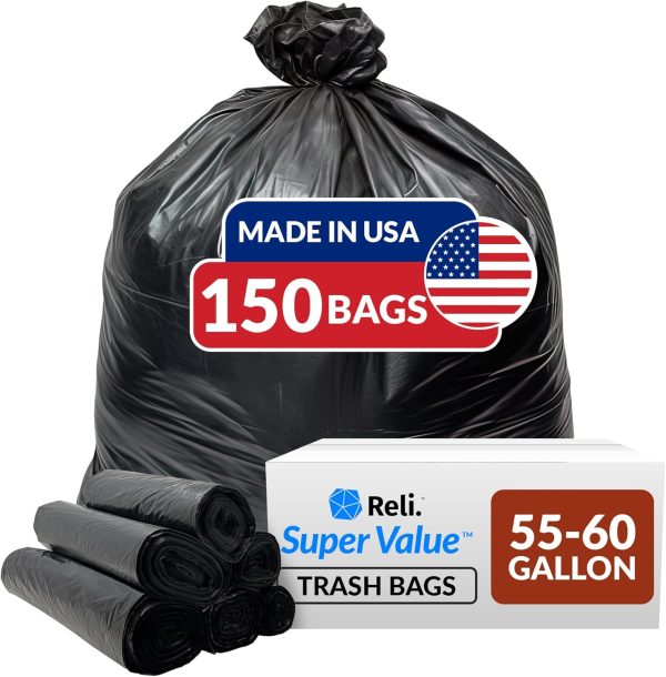 55-60 Gallon Heavy Duty Trash Bags AZ B07C4BMSH4
