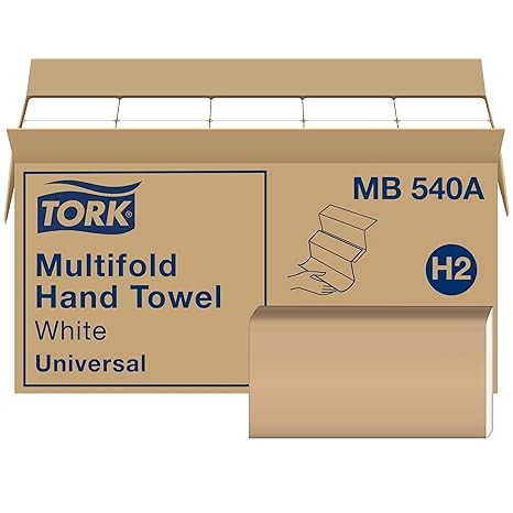 Tork Multifold Hand Towel White H2 AZ B00M6XTBJK