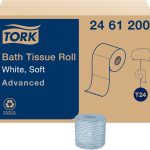 Tork Advanced Toilet Paper Roll, White, 2 Ply AZ B093MGDSFG