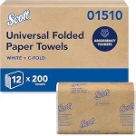 Scott C-Fold Towels White AZ B0087S2QAE