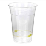 12 oz Plastic Compostable Clear Cold Cup USF 1170170