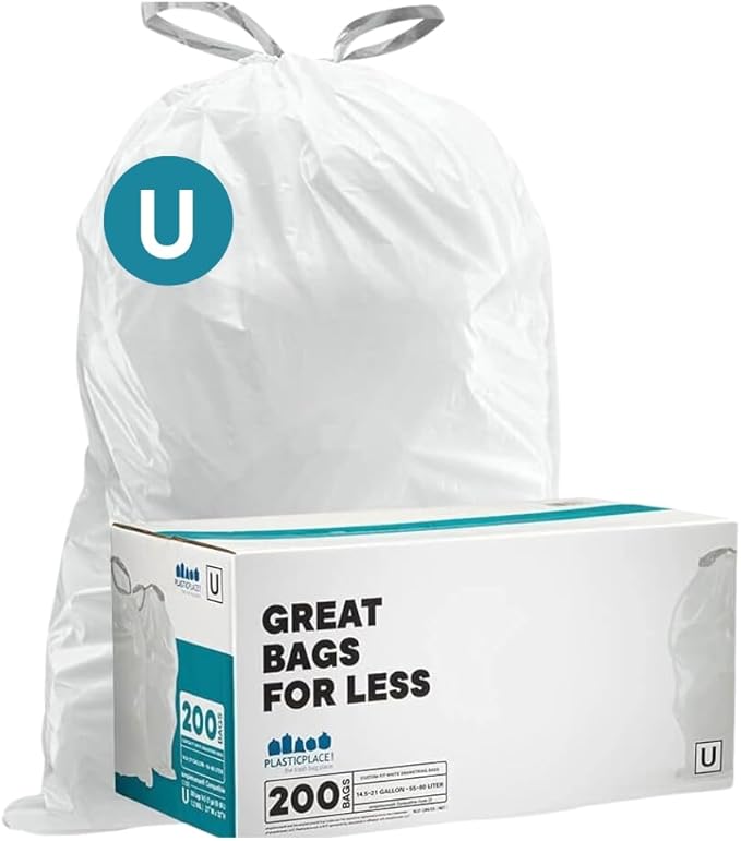 New House Trash Bag Plasticplace 21gal - AZ20821