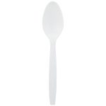 Plastic Spoon Mediumweight White – USF 8907222
