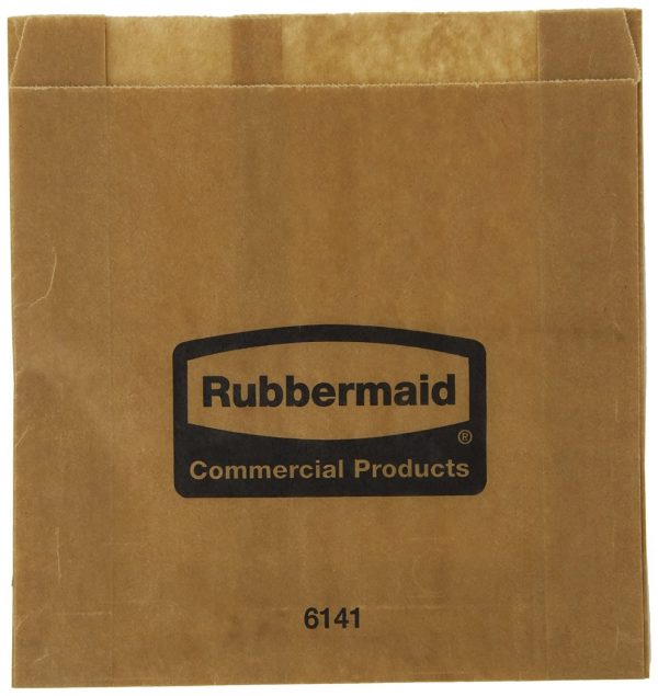 Waxed Bag-250ct Sanitary Napkin Receptacle Rubbermaid 6141